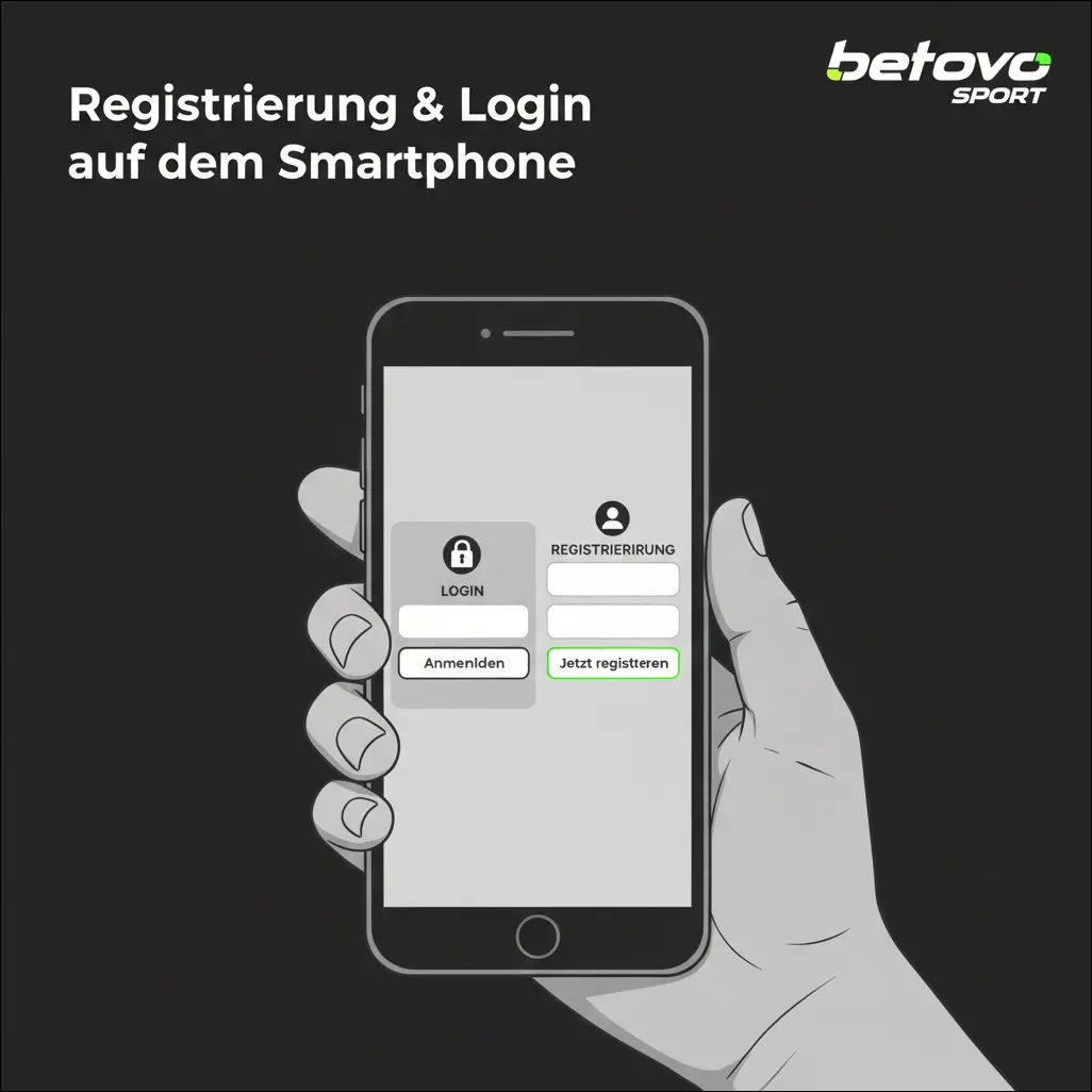 Registrierung & Login auf dem Smartphone
