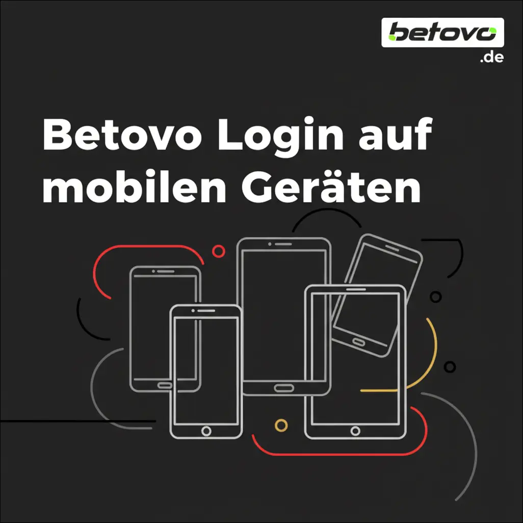 Betovo Login auf mobilen Geräten