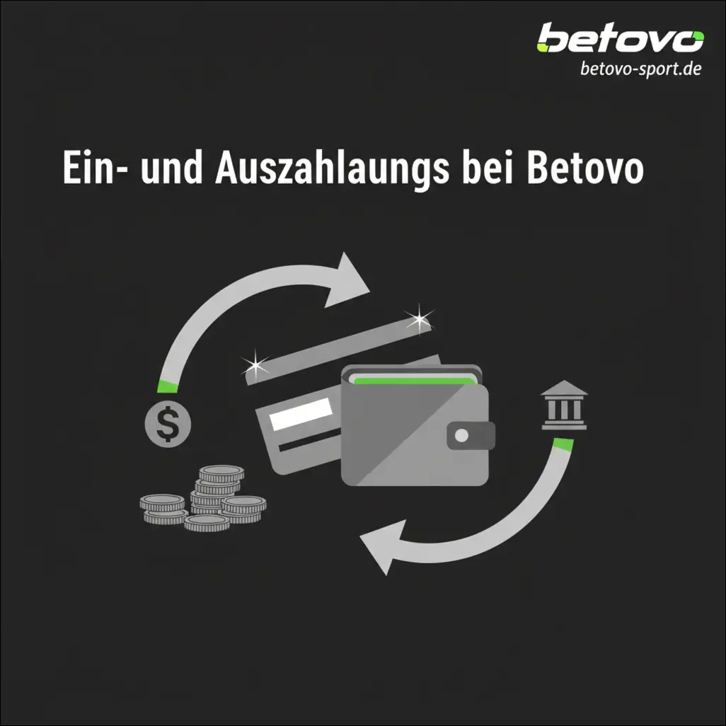 Ein- und Auszahlungen bei Betovo
