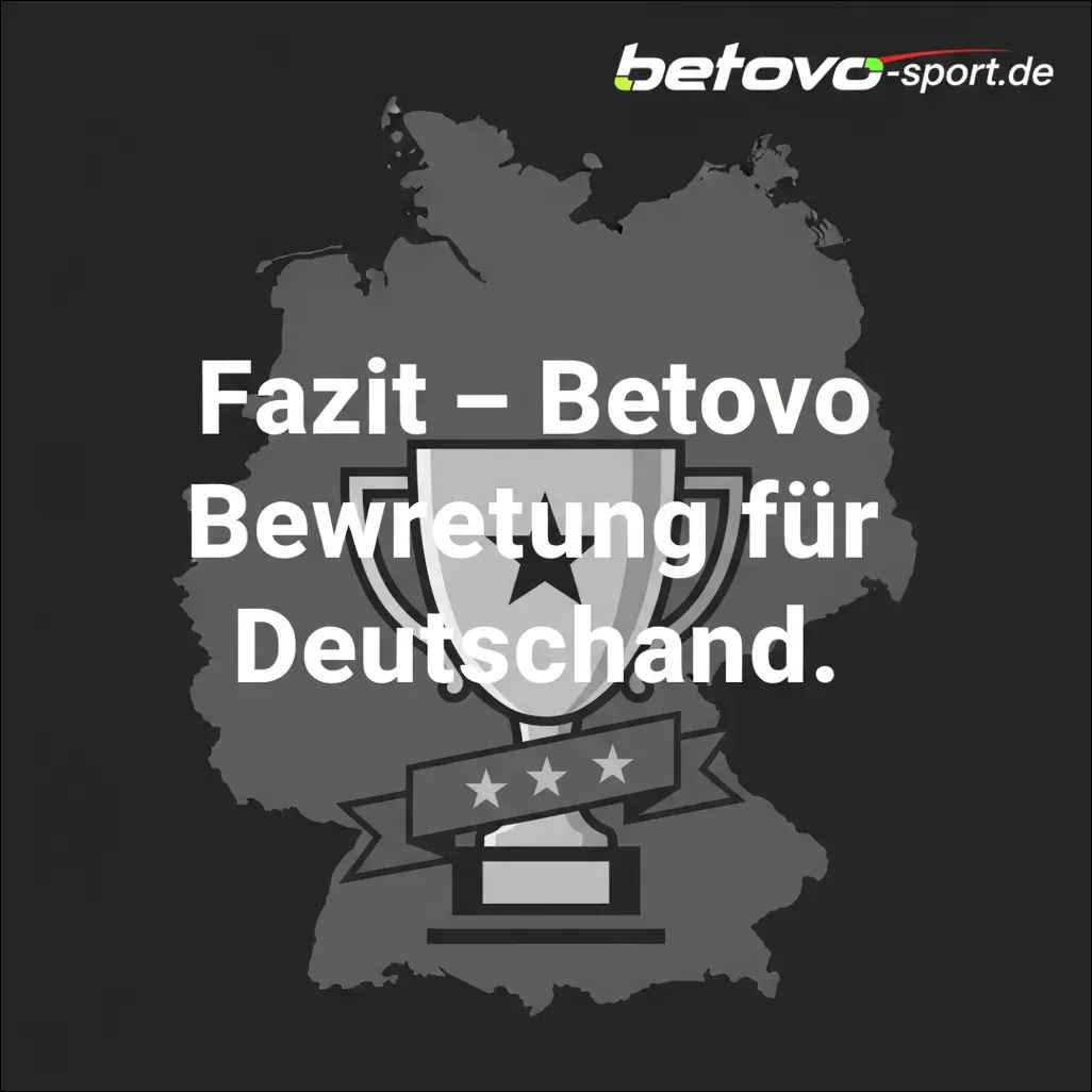 Fazit – Betovo Bewertung für Deutschland