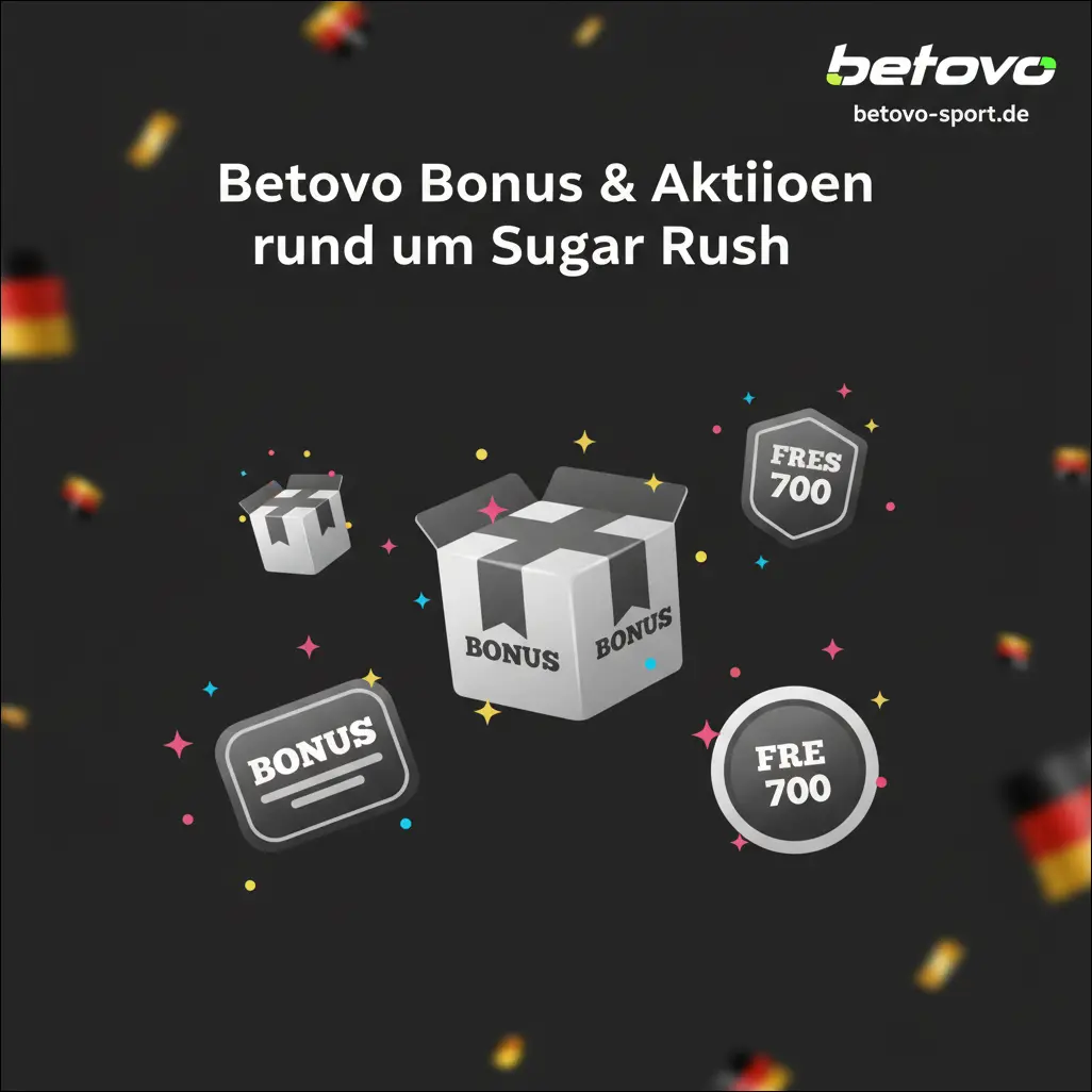 Betovo Bonus & Aktionen rund um Sugar Rush