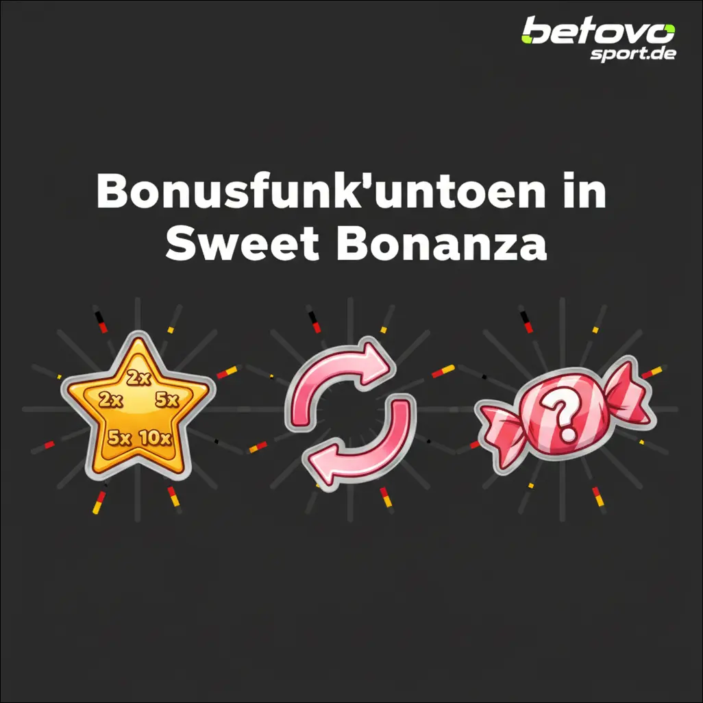 Bonusfunktionen in Sweet Bonanza
